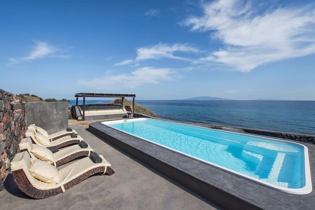 Ramni House: Private Villa With Pool By The Sea Oía Exterior foto